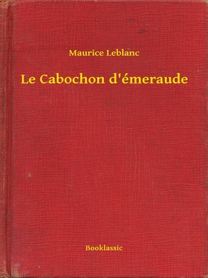 cover image of Le Cabochon d'émeraude
